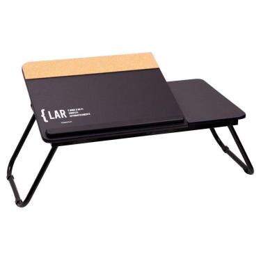 Imagem de Bandeja Laptop Dobravel Cortica Preta