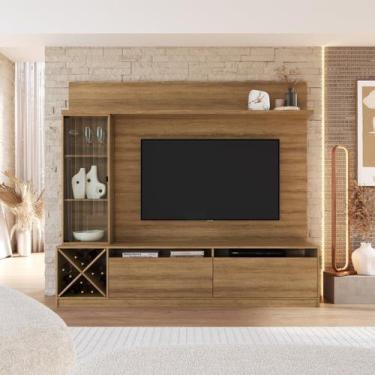 Imagem de Estante Home para Tv 60 Polegadas 180cmx200cm Veneza - Quiditá