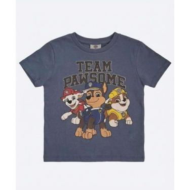Imagem de Camiseta Infantil Patrulha Canina Tam 1 a 3 Azul-90024 - NICKELODEON, 