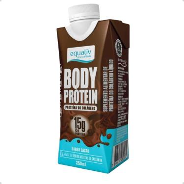 Imagem de Bebida Body Protein 100% Isolado 1 Unidade 250ml Equaliv-Unissex