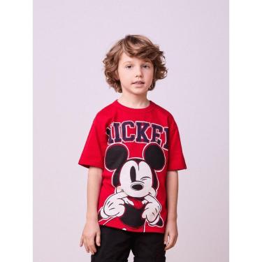 Imagem de T-shirt Manga Longa Mickey Carinha Fofa Youccie-Masculino