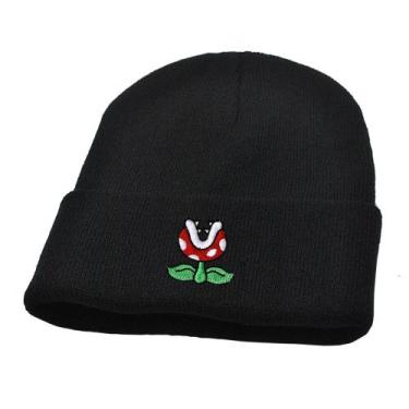 Imagem de Chapéu de malha Piranhas Anime Winter Beanie Soft para crianças/adulto