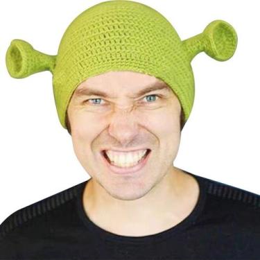 Imagem de Chapéu de malha Shreks Anime Winter Beanie Slouch Hat Tamanho S - Yiwe