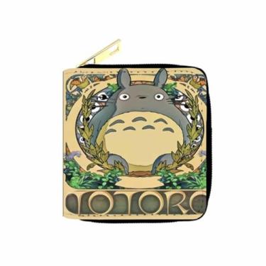 Imagem de Carteira Anime Characters Carteira fina dobrável em couro PU - Yiweisa