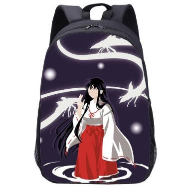 Imagem de Mochila escolar Inuyashass Anime para crianças Mochila escolar - yiwei