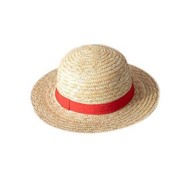 Imagem de Chapéu de pelúcia Cosplay Boné de anime Luffy's Straw Hat para adultos