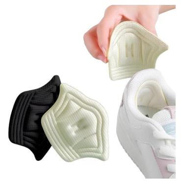 Imagem de Protetor De Calcanhar Conforto Tênis E Sapatos Revest Alto - Protetor 