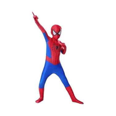 Imagem de Fantasia De Super-Herói Aranha Para Crianças, Macacão De Spandex Para 