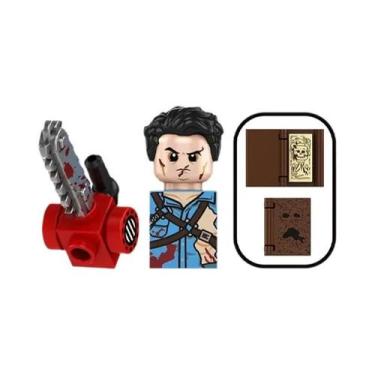 Imagem de Boneco Miniatura De Bloco De Montar Assassinos Palhaços Do Filme De Te