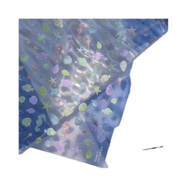 Imagem de Adesivos Decorativos Para Unhas Em Forma De Bolha De Gato Brilhante 5D