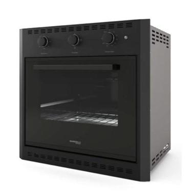 Imagem de Forno Elétrico de Embutir 60L Nardelli Black, 1750W, Grill, Timer 120 Min, até 300°C, Design com Botões Retráteis