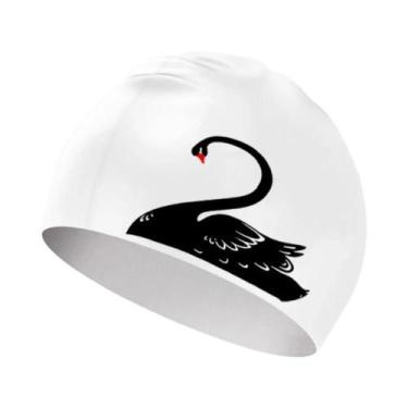 Imagem de Touca De Natação Unissex Antiderrapante E Impermeável Em Silicone, Elá