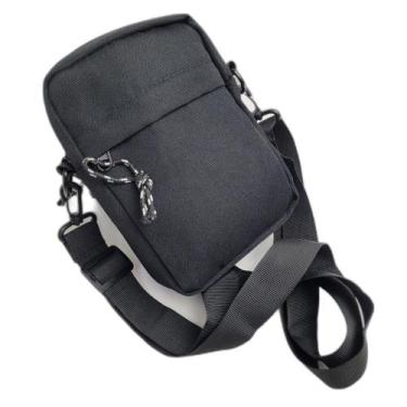 Imagem de Shoulder Bag Preto Mini Everbags Bolsa Tira Colo Necessaire Pochete Vi