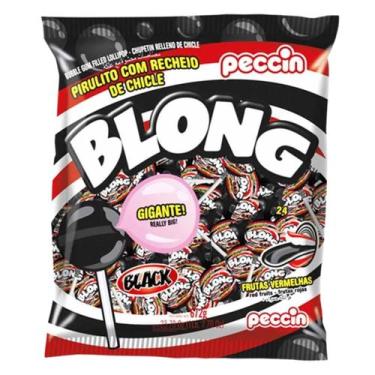 Imagem de Pirulito Blong Black 672g