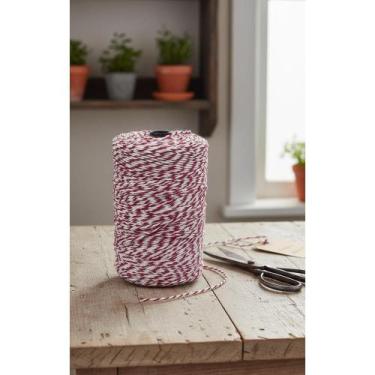 Imagem de Barbante Mesclado Vermelho Algodão 200g P/ Linguiça Artesana - Congrat