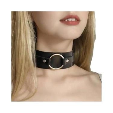 Imagem de Cinto Feminino Y2K De Couro PU Com Fivela De Metal Ajustável, Colar Mo