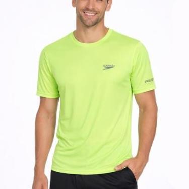 Imagem de Camiseta Speedo Basic Stretch Fast Masculina Match-Masculino