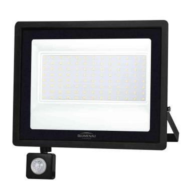 Imagem de Refletor LED PRO com Sensor IP66 Bivolt 100W 6.500K Blumenau