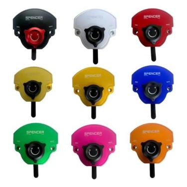 Imagem de Amortecedor De Direção Xj6 Com Suporte Para Guidão Original E Fat Bar 