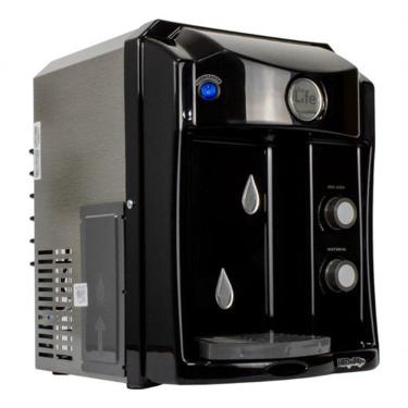 Imagem de Purificador de Água de Bancada Top Life New Oxi He mg+ Alcalina Ionizada Preto com Filtro de Ozônio 220V