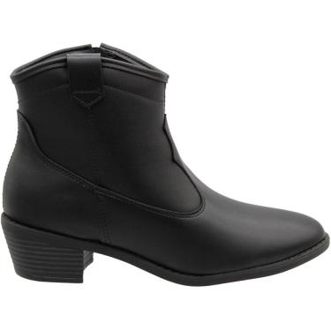 Imagem de Bota Moleca Cano Baixo Western Feminina