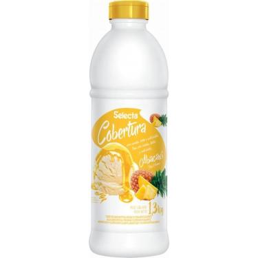 Imagem de Cobertura Concentrado De Sorvete E Sobremesas Selecta 1,3kg - Abacaxi