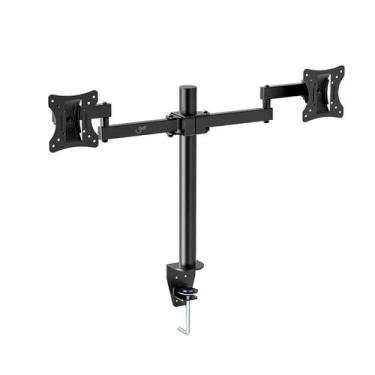 Imagem de Suporte Articulado para 2 monitores até 27" Get Preto