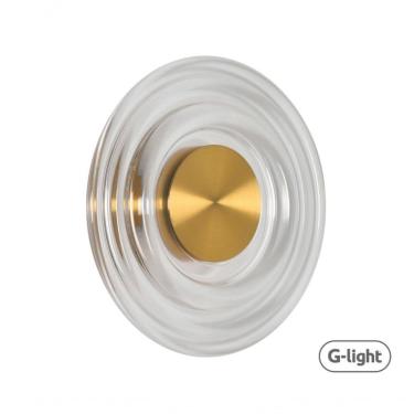 Imagem de Arandela Lyra 6W 3000K com Tecnologia AUTOVOLT para Iluminação Decorativa Eficiente Dourado