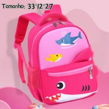 Imagem de Mochila Escolar Infantil OEM Dinossauro 030 com Tecido Respirável Alças Ajustáveis e Bo...