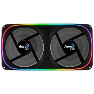 Imagem de Cooler para PC Astro 24 ARGB com Ventilador 240MM Dual RGB e Fluxo de Ar 80,3 CFM Preto...