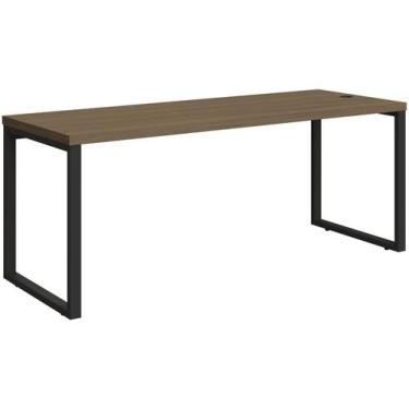 Imagem de Mesa para Escritório Estilo Industrial 1,90m Pés de Aço Frame F190 Kap
