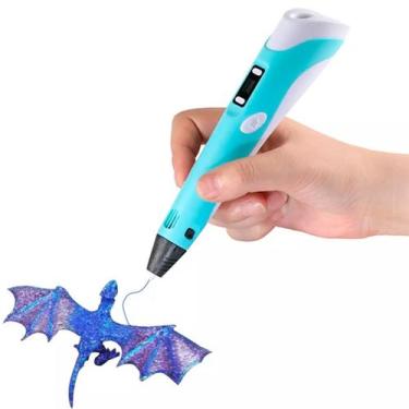 Imagem de Caneta 3D Usb Educativo Infantil Impressora - RELET