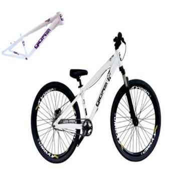 Imagem de Bicicleta Gios 4Trix Branco single freios hidráulicos Vmaxx