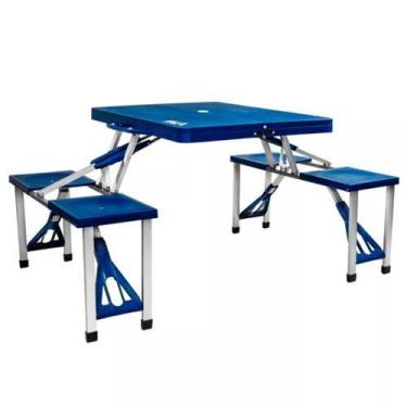 Imagem de Mesa Dobrável com Banquetas - Kala