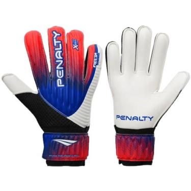 Imagem de Luva de Goleiro Penalty Delta Training R.620306, Azul, Vermelho, 10