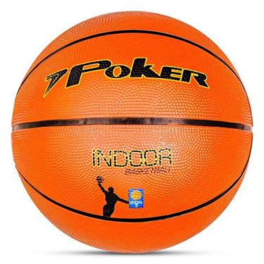Imagem de Bola poker basquete indoor oficial, Laranja, UN