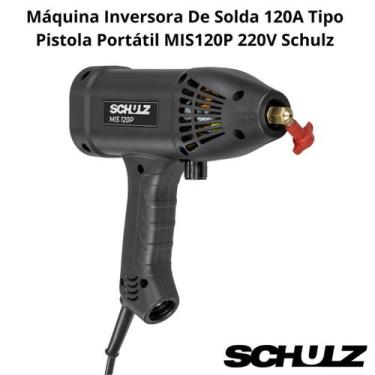 Imagem de Máquina Inversora De Solda Tipo Pistola 120A 50/60HZ Portátil MIS120P 