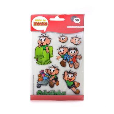 Imagem de Adesivo 3D Turma da Mônica Personagem Cebolinha - MANIA DE STICKER