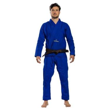 Imagem de Kimono Jiu Jitsu Pretorian Fight For Good 350g, A3, Azul