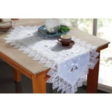 Imagem de Caminho de Mesa Rendado Buenos Aires 40 x 180 cm Jolitex