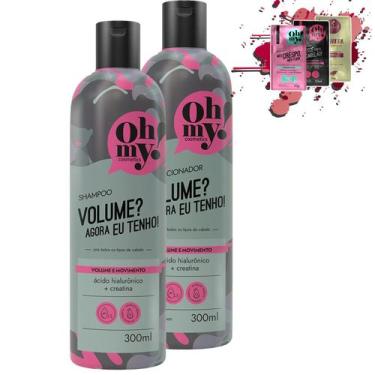 Imagem de Kit Oh My! Volume Agora Eu Tenho! Shampoo e Cond 300ml - Oh My Cosmeti