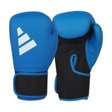 Imagem de Luva em PU Infantil adidas Hybrid 25 -, Azul, 06oz