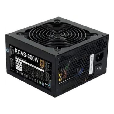 Imagem de Fonte Gamer Aerocool VX-500 Stealth, 500W, ATX, Bivolt, Preto, Bivolt