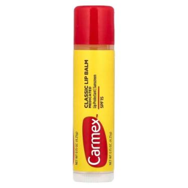 Imagem de Protetor Labial Carmex Classic FPS 15 Lip Balm Bastão Protectant Sunsc