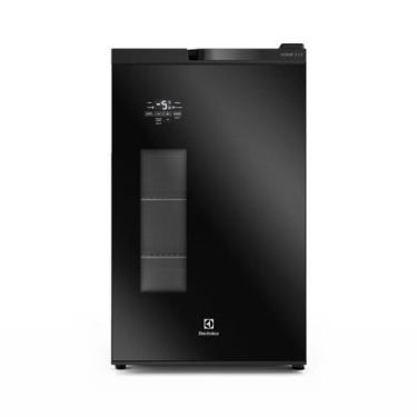 Imagem de Cervejeira Home Bar Electrolux Frost Free 100L Porta de Vidro Preta (E
