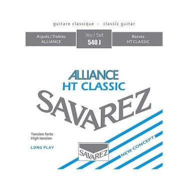 Imagem de Encordoamento Violão Nylon 540J Tensão Alta Alliance Classic Savarez