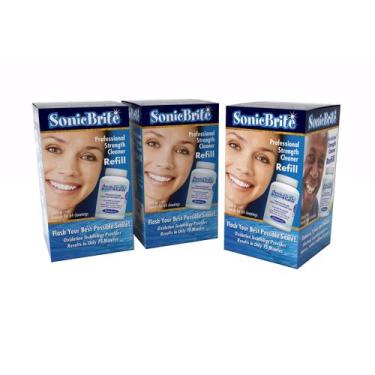 Imagem de Pó de Limpeza SonicBrite para Aparelhos Dentários Clareador