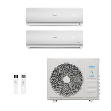 Imagem de Ar-Condicionado Bi Split Inverter Elgin 27.000 (2x Evap HW 18.000) Que