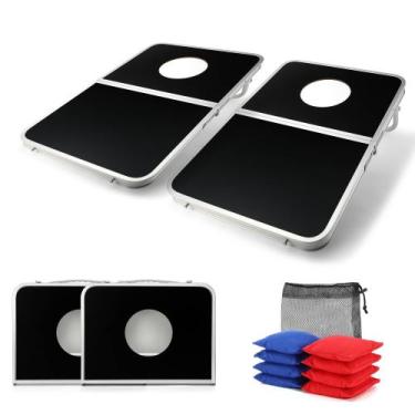 Imagem de Conjunto Dobrável Leve de Cornhole CJPWMT 2  40 cm