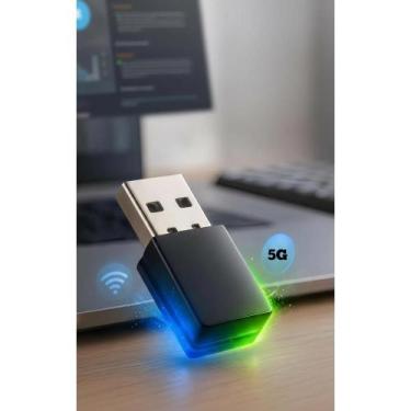 Imagem de Adaptador Wi-Fi USB 600Mbps Dual Band 5GHz PC/Notebook - Congratulatio